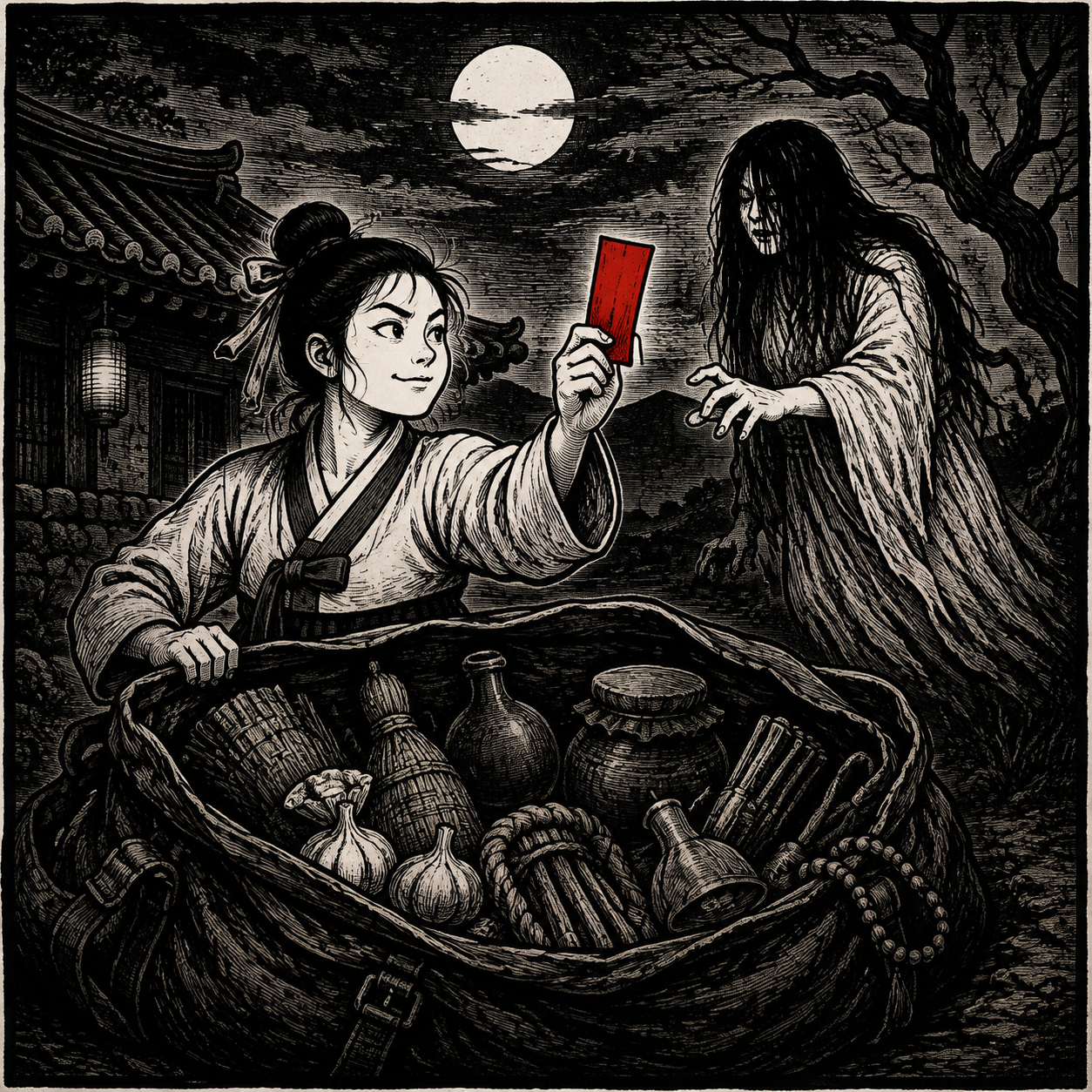 가방에 소금 팥 부적 무속인 연락처 다 있음