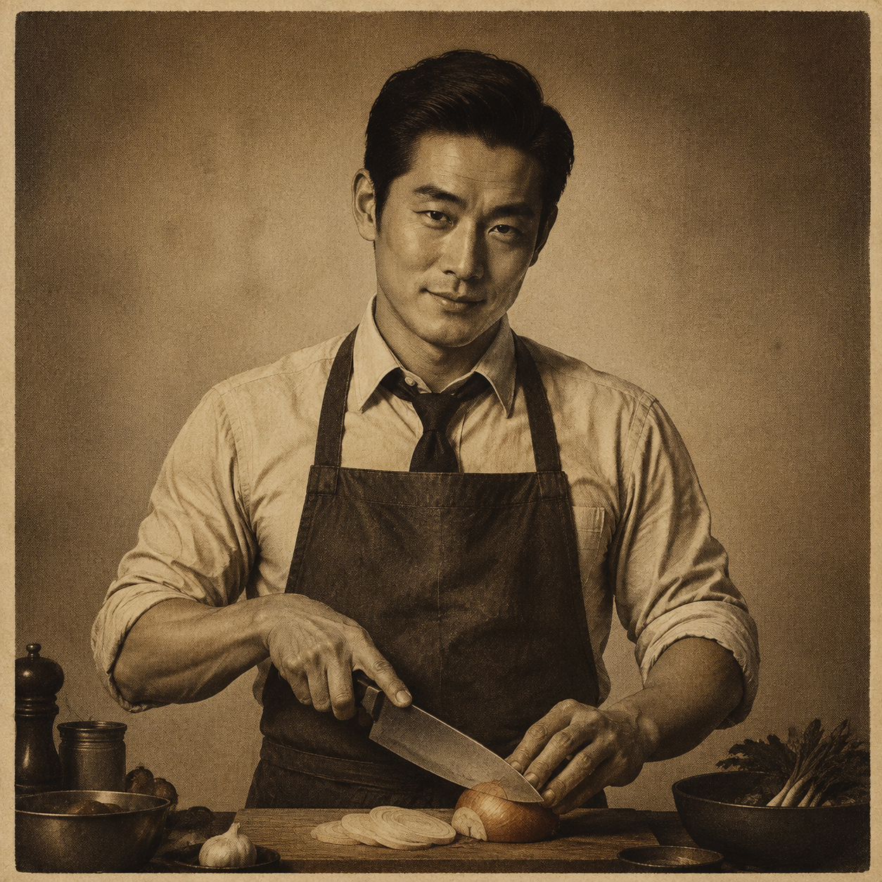 칼은 재료한테만 씀. 체중이 극비정보