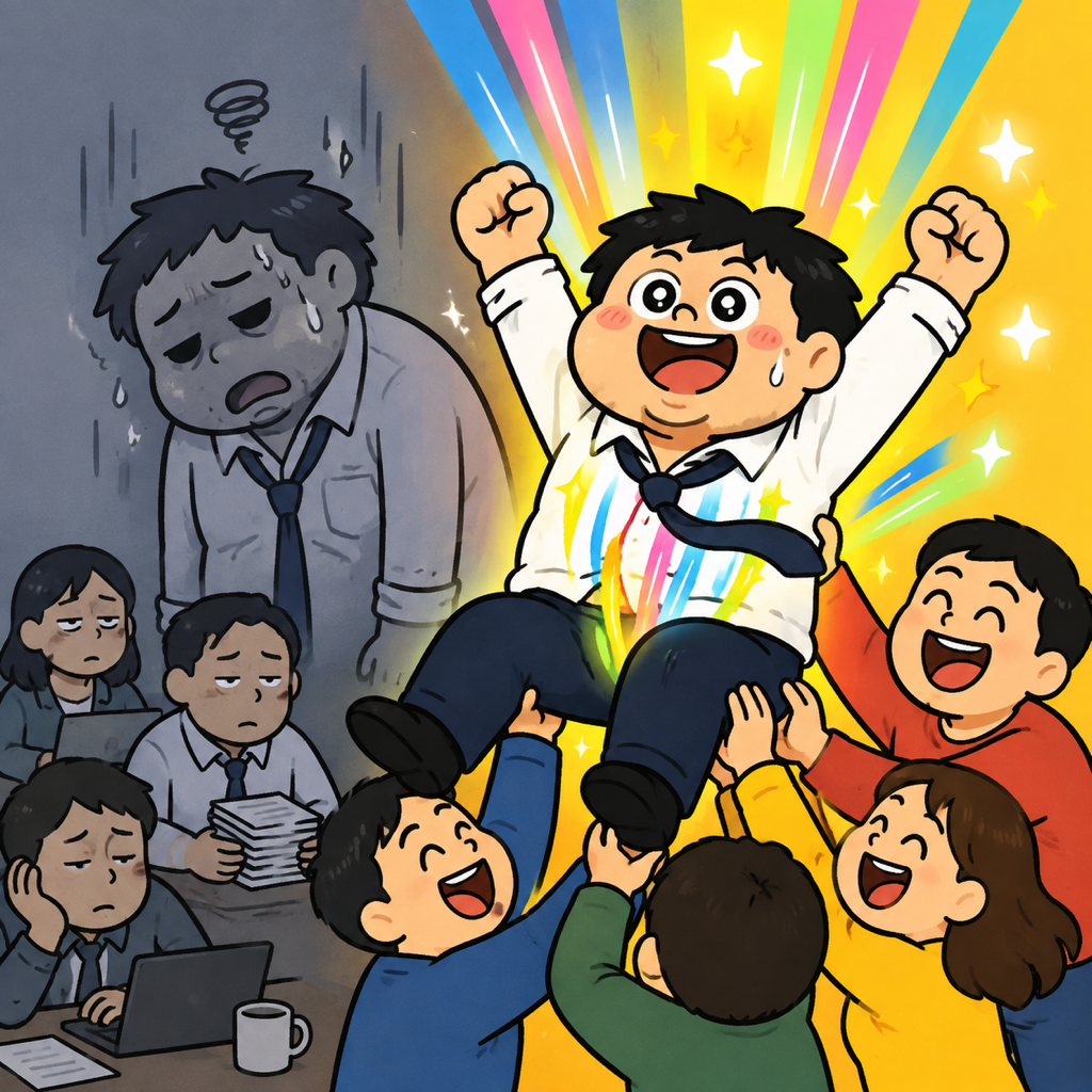 퇴근하고 또 사람 만나는 에너지가 어디서 나는 사람